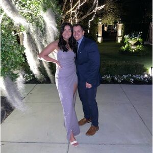 Windsor Lavender Sparkly Formal Dress